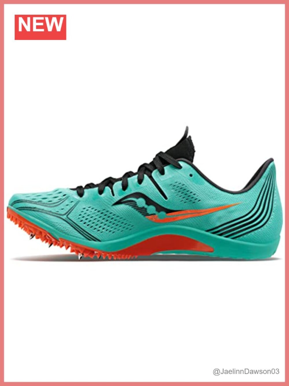 Saucony Endorphin 3 Women's Track Running Shoes, Woven Upper, EVA Midsole,